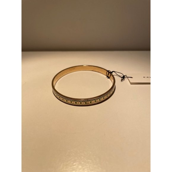 Coach Gold C bracelet - Picture 1 of 5